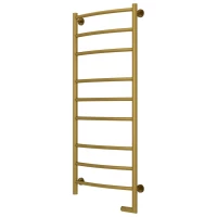 Полотенцесушитель электрический 1200x500 состаренная латунь МЭМ правый Сунержа Галант 2.0 051-5201-1250