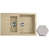 Кухонная мойка LATTE Lava D2.LAT