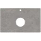 Столешница 80 см серый матовый для накладных раковин Kerama Marazzi Plaza Next Фондамента PL1.DL500900R\80 - 1