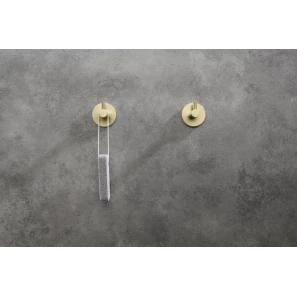Изображение товара крючок schein kahlo 9111bg для ванны, золотой матовый