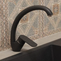 Смеситель для кухни Uperwood Econ UPD-E-002-04 черный матовый