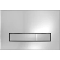 Кнопка смыва Berges Atom Line 049228 для инсталляции, хром