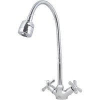 Смеситель для кухни Viko V-1773 с гибким изливом, хром