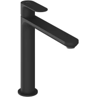 Смеситель для раковины Ravak Eleganta EL 014.21BLM X070417 CoolStart, без донного клапана, черный матовый