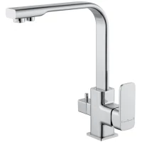 Смеситель для кухни Wonzon & Woghand WW-88458004-CR с подключением к фильтру, хром