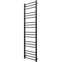 Полотенцесушитель водяной Grota Eco Classic 4620014139204 1800x480, черный матовый