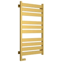 Полотенцесушитель электрический 1000x500 золотой матовый МЭМ левый Сунержа Центурион 2.0 032-5602-1050