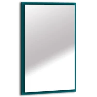 Зеркало Cezares Tiffany 45042 58,6x90 см, с LED-подсветкой, антизапотеванием, Blu Petrolio