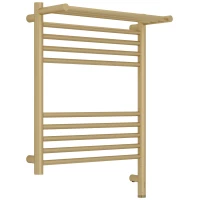 Полотенцесушитель электрический Сунержа Богема с полкой 3.1 022-6007-6050 600x500, МЭМ правый, шампань матовая