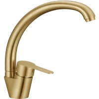 Смеситель для кухни Fmark FS8234C золотой матовый