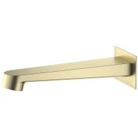 Излив для ванны Aquatek Оберон AQ1241BG 183 мм, золотой матовый