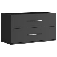 Тумба под раковину Cezares Tiffany 54952 103,2 см, подвесная, Nero Grafite