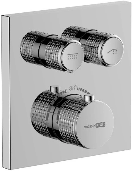 Термостат для ванны WasserKRAFT Dinkel 5848 Thermo термостат для душа wasserkraft elbe soft touch 7488 thermo