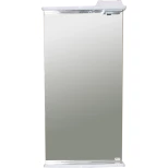 Изображение товара зеркало misty магнолия э-маг02040-01св 41x72 см, с подсветкой, выключателем, белый глянец