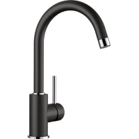 Смеситель для кухни Blanco Mida черный 526232