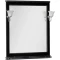 Зеркало 82,2x100 см черный/серебро Aquanet Валенса 00180299 - 1