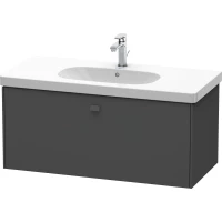 Тумба графит матовый 102 см Duravit Brioso BR404704949