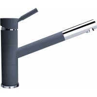 Смеситель для кухни Florentina Фита 313.18L.1223.307 хром/серый шелк