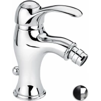 Смеситель для биде Emmevi Harmony 22004/NC с донным клапаном, хром/черный