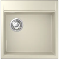 Кухонная мойка Rivelato Tesoro TR-505-L beige scuro 50x51 см, темно-бежевый