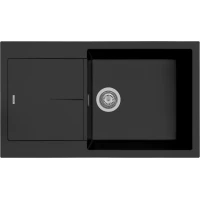 Кухонная мойка Rivelato Lumo LM-8650 Nero 86x50 см, черный