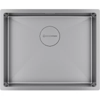 Кухонная мойка KuchenStern Kraft 60 502SS50 54x44 см, нержавеющая сталь