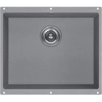 Кухонная мойка KuchenStern Ku-Granit Under 60 101TN10 53x46 см, титан