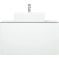 Тумба белый глянец 90 см Corozo Рино SD-00001228