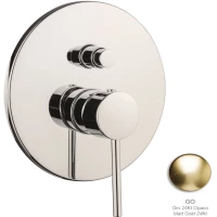 Смеситель для ванны Emmevi Piper 45019/ORS встраиваемый, золотой матовый