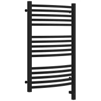 Полотенцесушитель электрический 800x500 черный матовый МЭМ правый Сунержа Аркус 3.0 31-5705-8050
