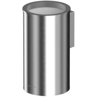 Стакан для зубных щеток Whitecross Ergo настенный, никель матовый