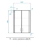 Шкаф двустворчатый подвесной 60x80 см белый глянец Style Line ЛС-00000169 - 2