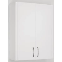 Шкаф двустворчатый подвесной 60x80 см белый глянец Style Line ЛС-00000169