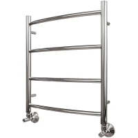 Полотенцесушитель водяной Point Афина П4 PN04156 600x532, хром