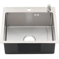 Кухонная мойка Melana ProfLine 3,0/200 MLN-R5045H+дозатор