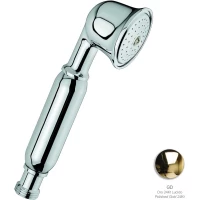 Душевая лейка Emmevi C02403TC/OR 52 мм, 1 режим, золотой