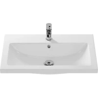 Раковина Misty Como S-UM-COM70/1-w 70x45 см, накладная, подвесная, белый