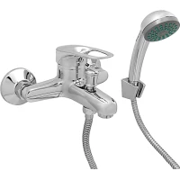 Смеситель для ванны Frap F3028-B с душевым гарнитуром, хром 