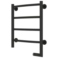 Полотенцесушитель электрический 500x400 темный титан муар МЭМ правый Сунержа Галант 2.0 15-5201-5040