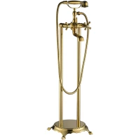 Смеситель напольный для ванны Boch Mann Vico BM9653 золотой