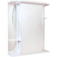 Зеркальный шкаф 55x71,2 см белый глянец L/R Onika Лилия 205532