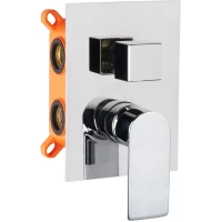 Смеситель для ванны AQG Alpha 01ALP351CR встраиваемый, хром