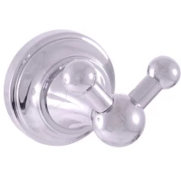 Крючок Rav Slezak Morava MKA0102 двойной, для ванны, хром