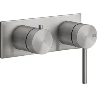 Смеситель для ванны Gessi Gessi316 54079#239 встраиваемый, нержавеющая сталь