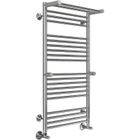 Полотенцесушитель водяной Terminus Аврора с полкой П20 4670078529237 1000x532, хром