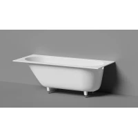 Ванна из литьевого мрамора Salini Lofo Solid Surface UM12222 168,8x74,2 см, белый матовый