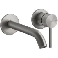 Смеситель для раковины Gessi Gessi316 54486#239 встраиваемый, без донного клапана, нержавеющая сталь