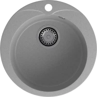 Кухонная мойка GranFest Rondo 480 47,5x47,5 см, серый