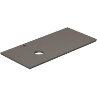 Столешница Equil Smile stSMILE100.L-07 102 см L, лен антрацит/графит матовый