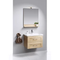 Комплект мебели дуб сонома 60,5 см Aqwella Foster FOS01062DS + 4640021060773 + FOS0206DS